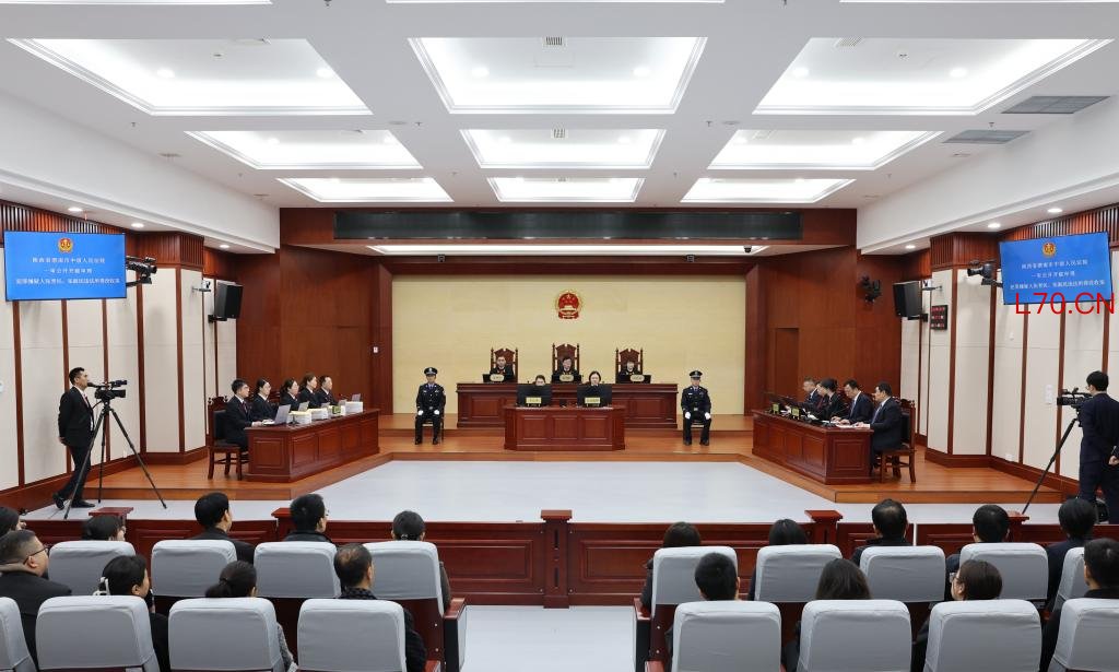 现场图。（陕西省渭南市中级人民法院供图）