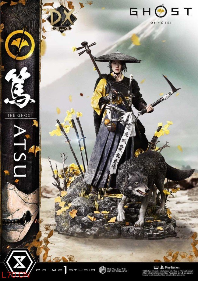 《羊蹄山之魂》笃1/4高级收藏品雕像公布 售价1500美元