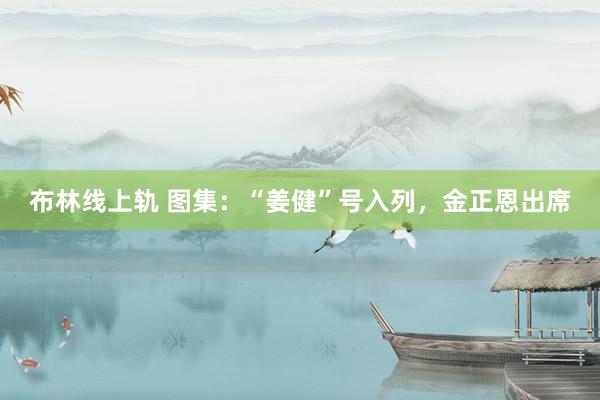 布林线上轨 图集：“姜健”号入列，金正恩出席